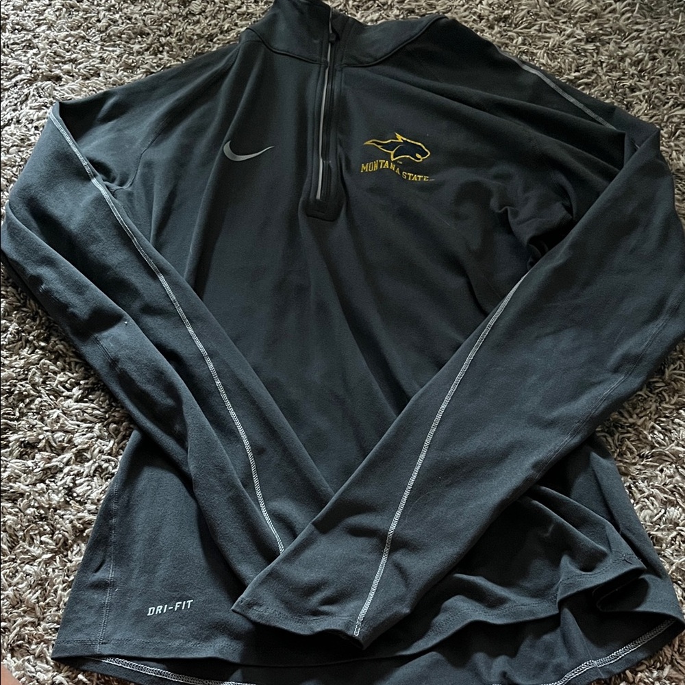 Nike Black Dri-FIT Long Sleeve Top